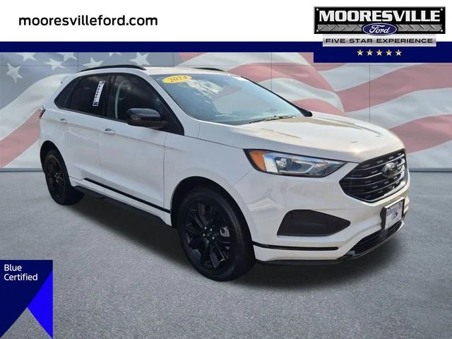 Used 2024 White Ford SE image 1