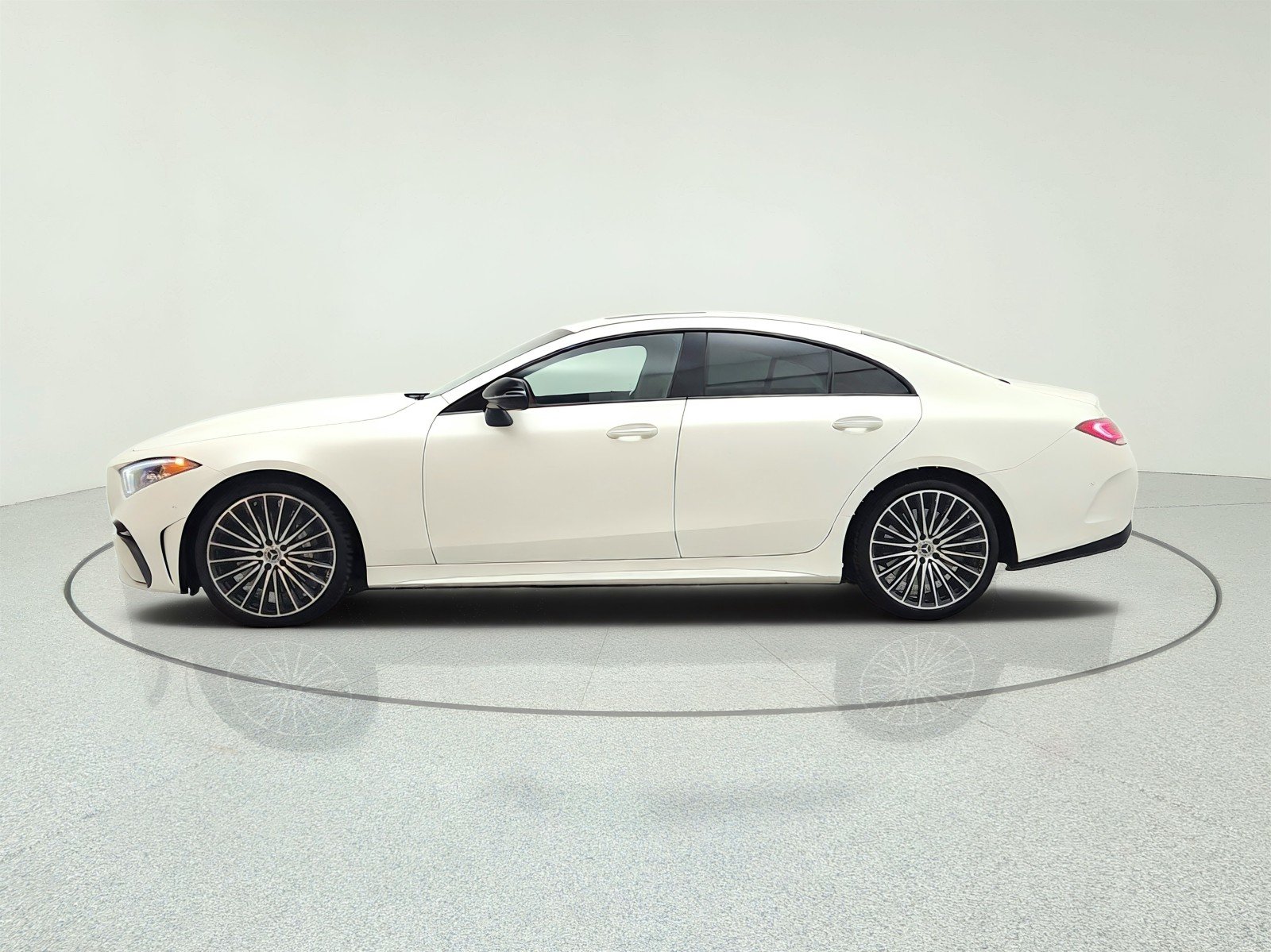 Used 2022 designo Manufaktur Cashmere White Magno Mercedes-Benz CLS 450 4MATIC® Coupe image 8