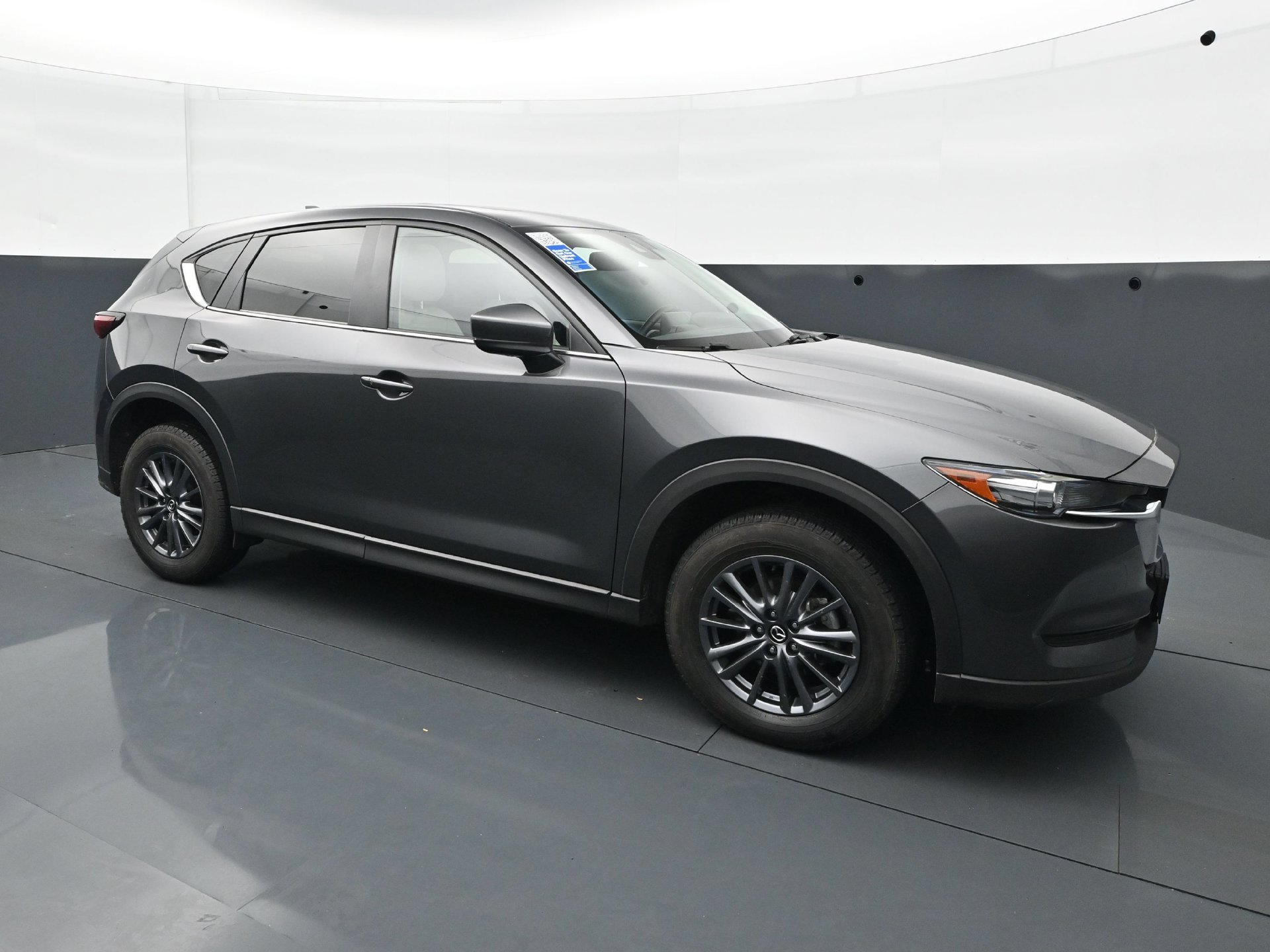 Used 2021 Machine Gray Metallic Mazda Touring AWD image 9