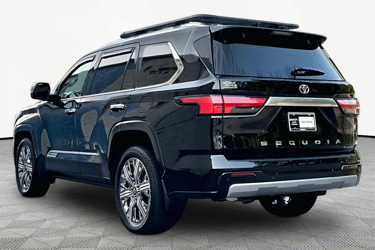 Used 2025 Midnight Black Metallic Toyota Capstone image 12