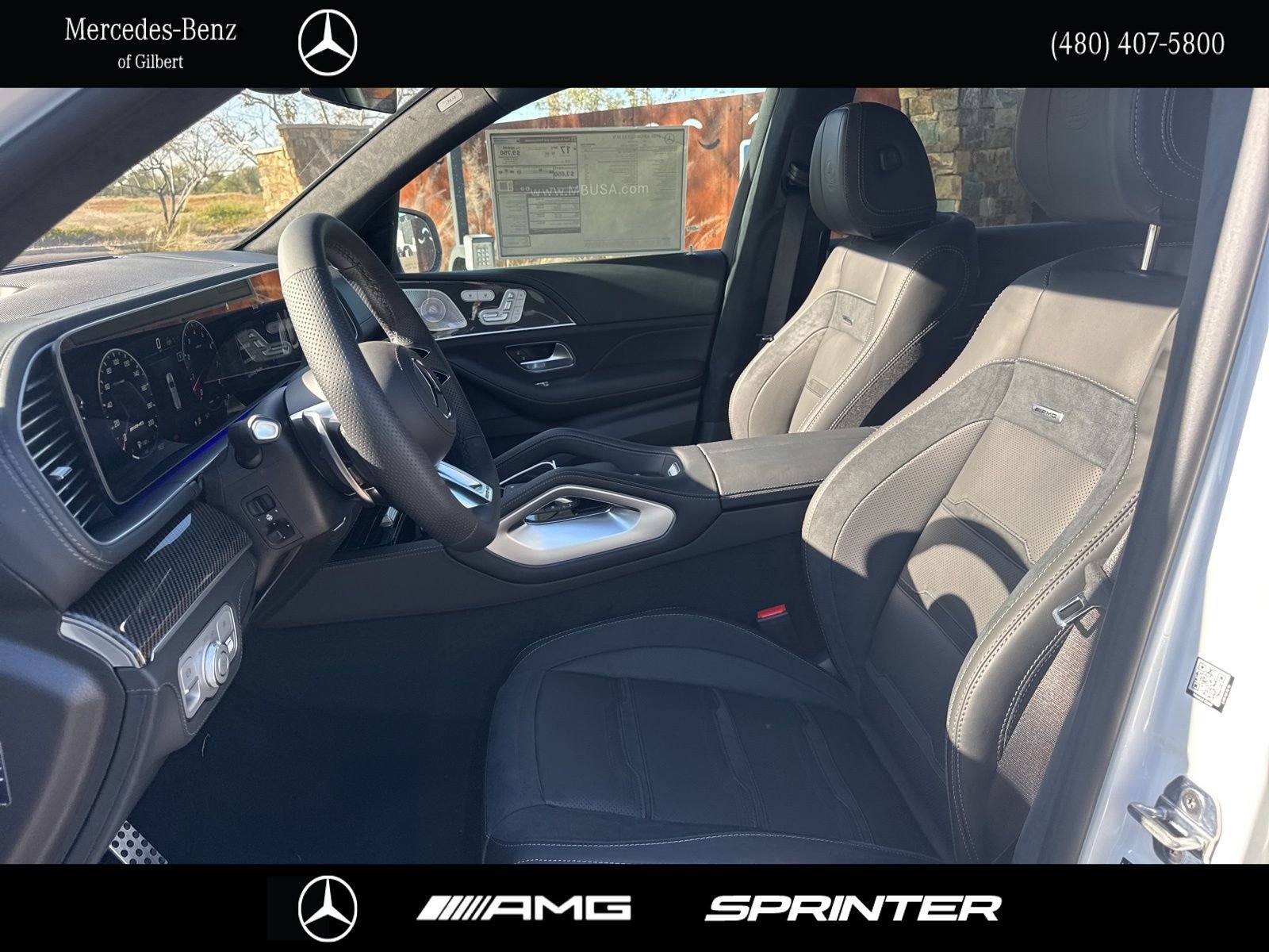 New 2026 Polar White Mercedes-Benz GLS 63 AMG® image 8