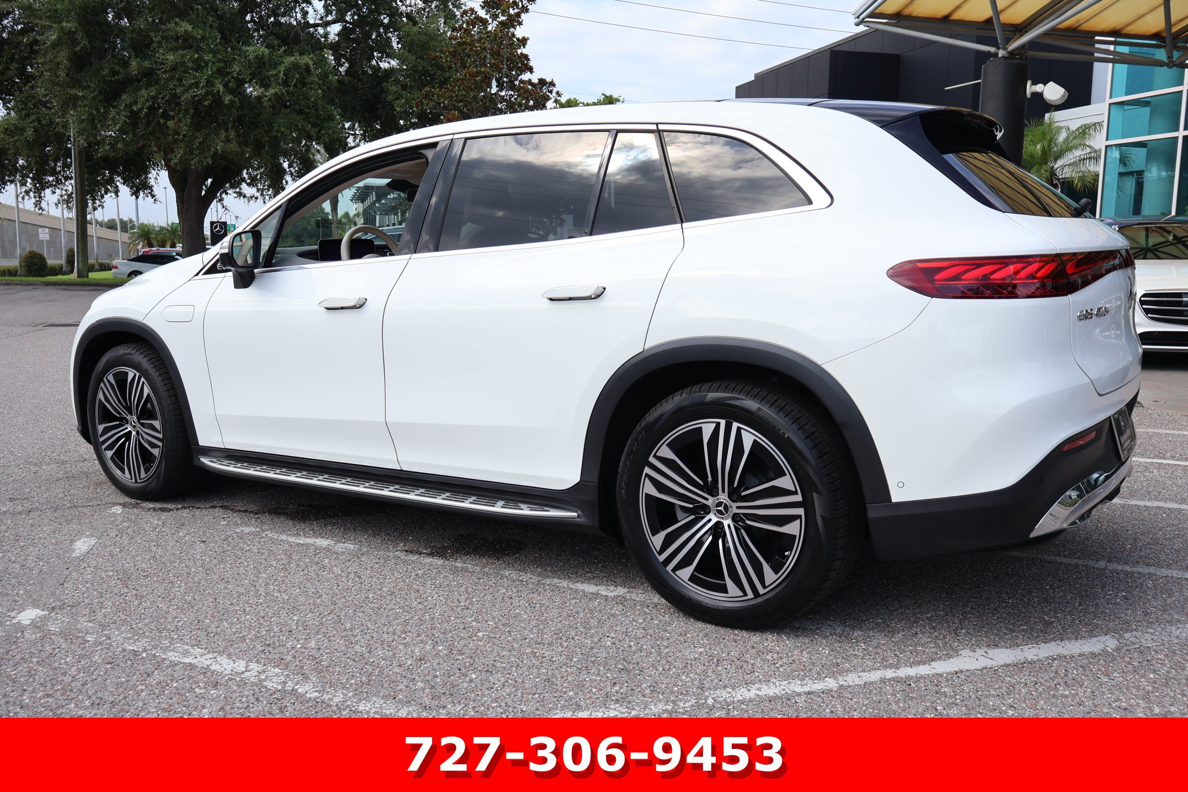 Certified Used 2023 Polar White Mercedes-Benz EQS 450+ image 7