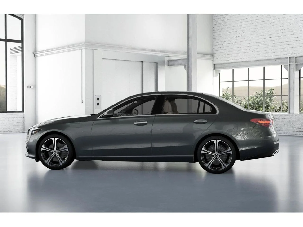 New 2026 Selenite Grey Metallic Mercedes-Benz C 300 image 33