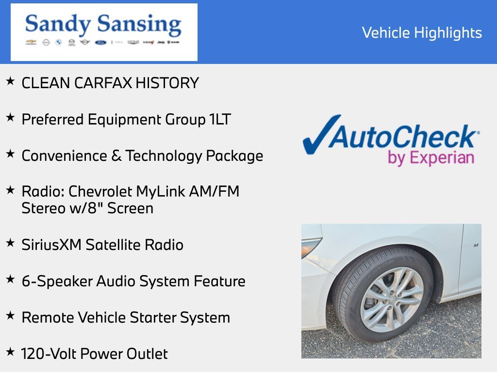 Used 2018 Summit White Chevrolet LT image 11