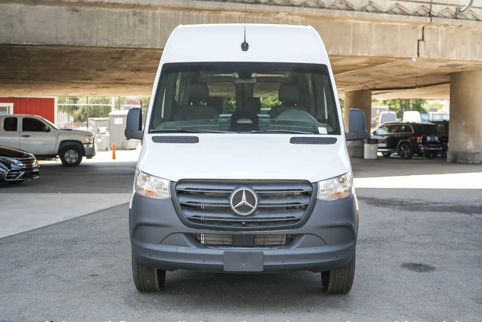 New 2026 Arctic+White Mercedes-Benz Crew 144WB High Roof RWD 2.0L I4 Diesel Turbo SO image 2