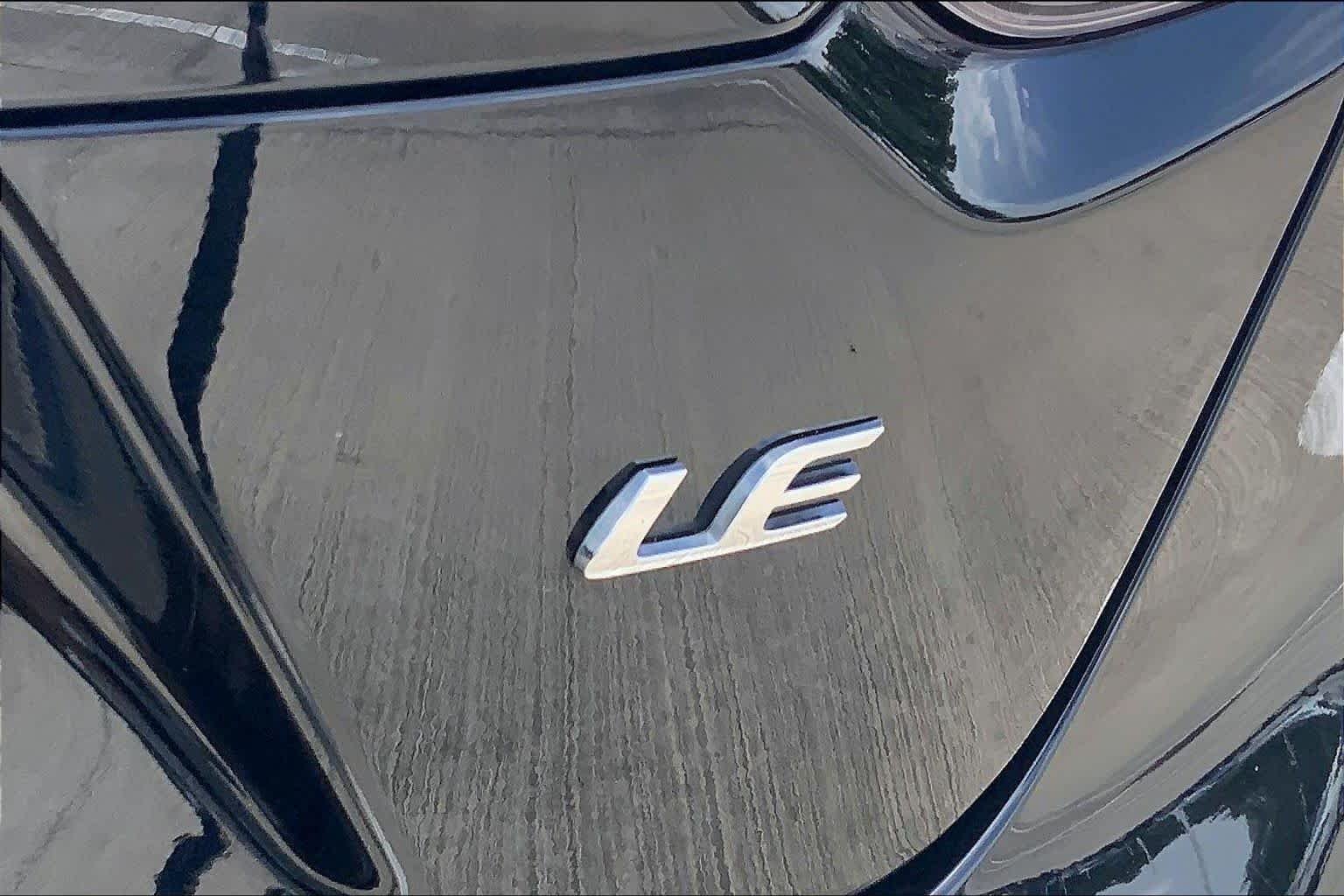 Used 2024 Midnight Black Metallic Toyota LE image 10
