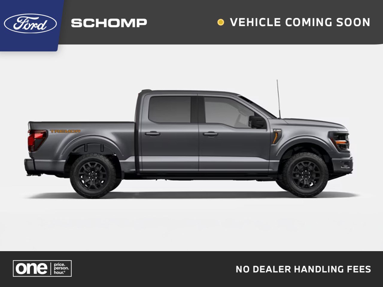 New 2026 Carbonized Gray Metallic Ford Tremor image 1