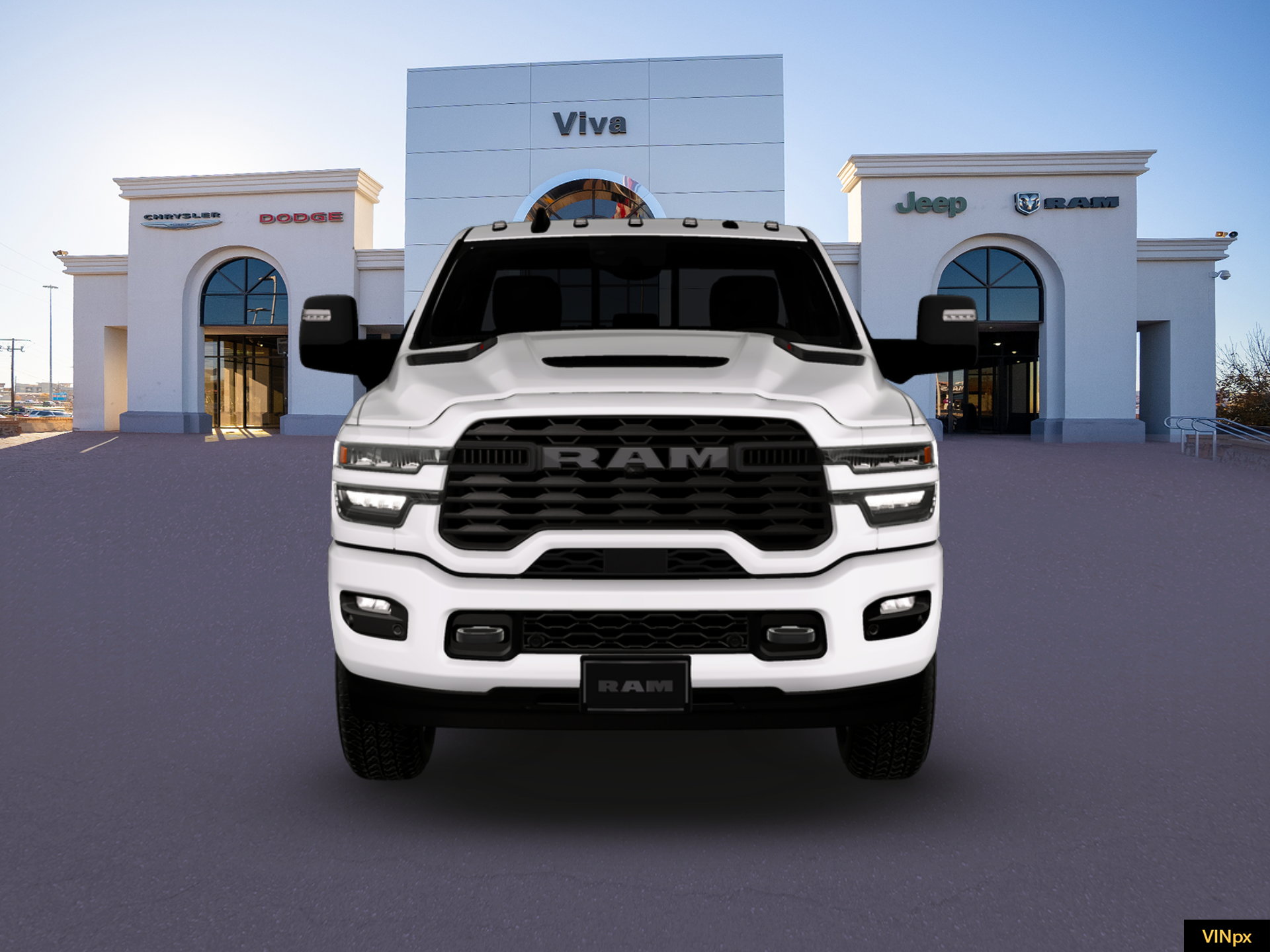New 2026 Bright White Clear-Coat Exterior Paint RAM  image 24