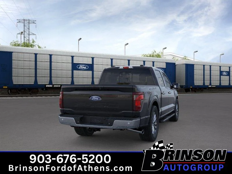New 2026 Agate Black Metallic Ford XLT image 8