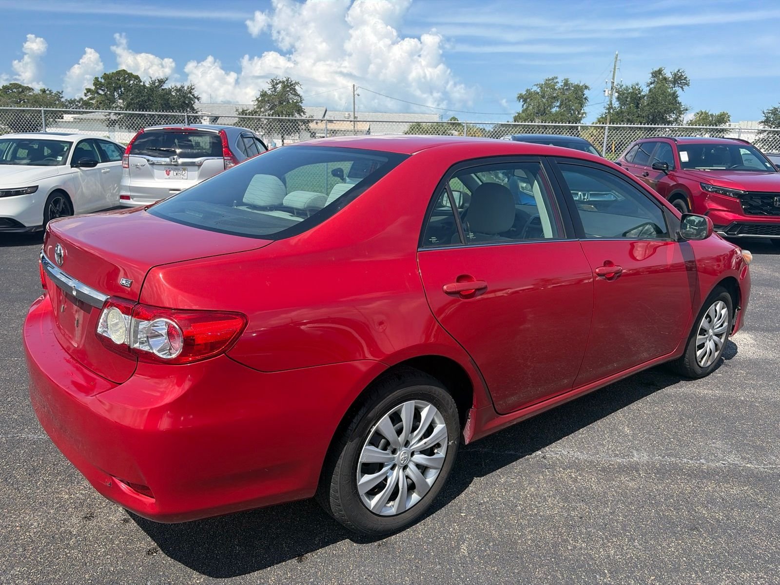 Used 2013 Red Toyota LE image 7