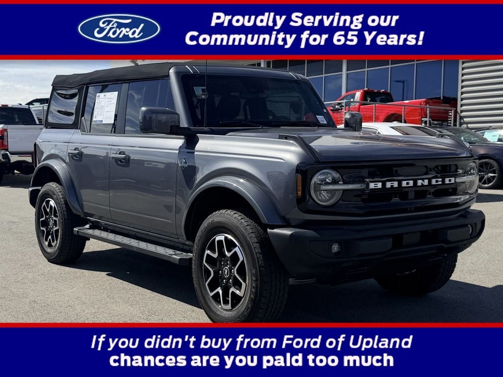 Used 2023 Carbonized Gray Metallic Ford Outer Banks image 1