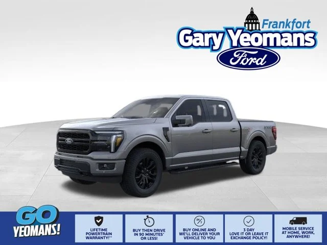 New 2026 Carbonized Gray Metallic Ford Lariat® image 1
