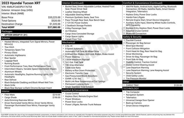 Used 2023 Amazon Gray Hyundai XRT image 9