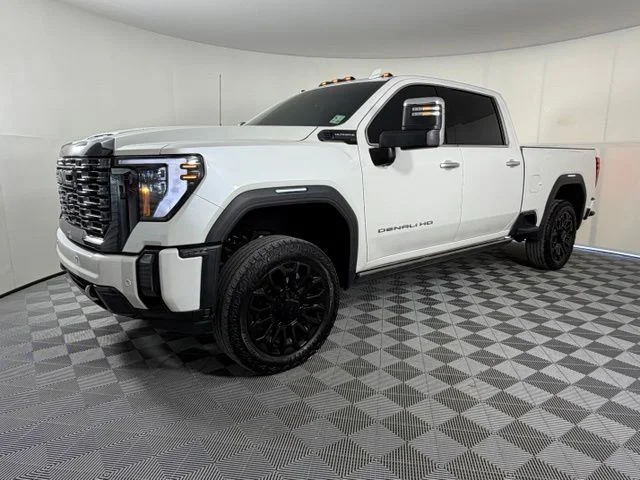 Certified Used 2024 White GMC Denali Ultimate image 2