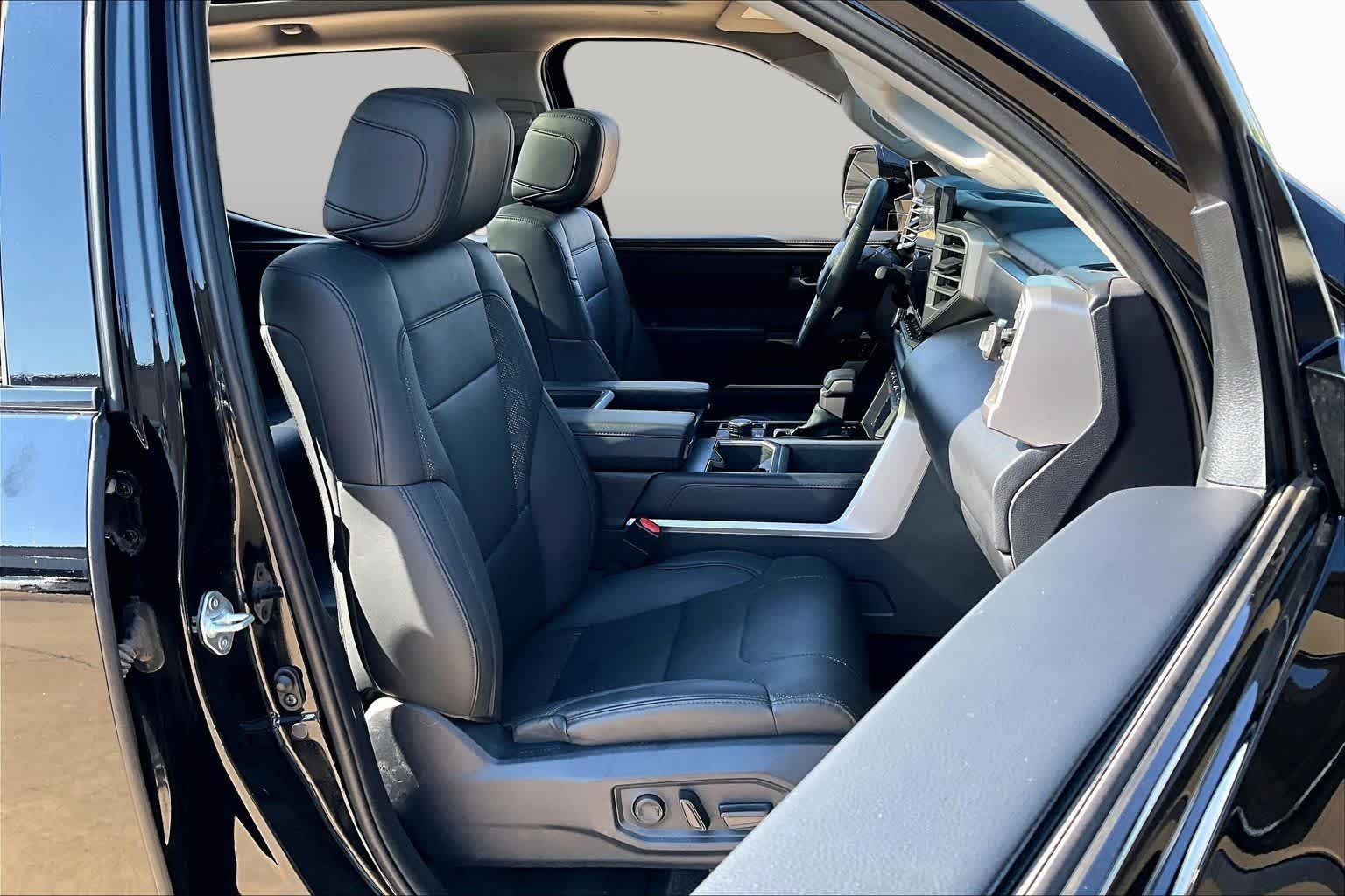Certified Used 2024 Midnight Black Metallic Toyota Limited Hybrid image 9