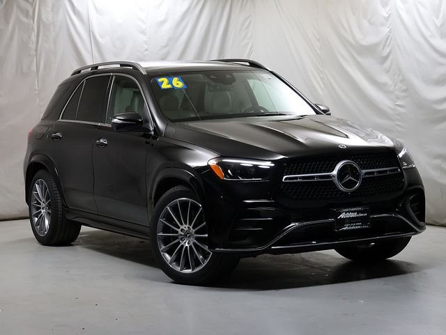 Certified Used 2026 Obsidian Black Metallic Mercedes-Benz GLE 450 image 1