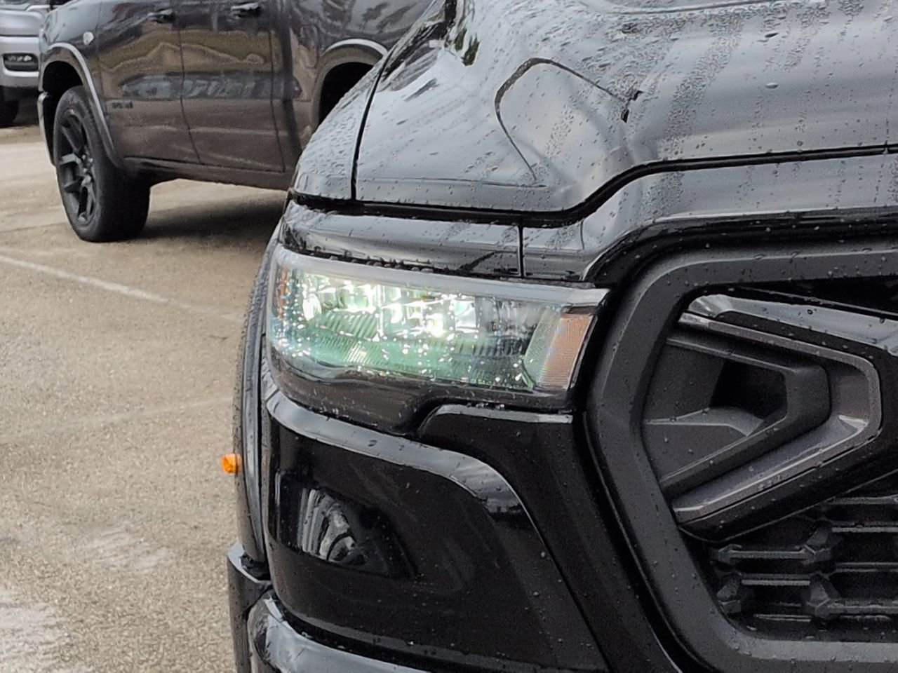 New 2026 Diamond Black Crystal Pearlcoat RAM Big Horn image 8