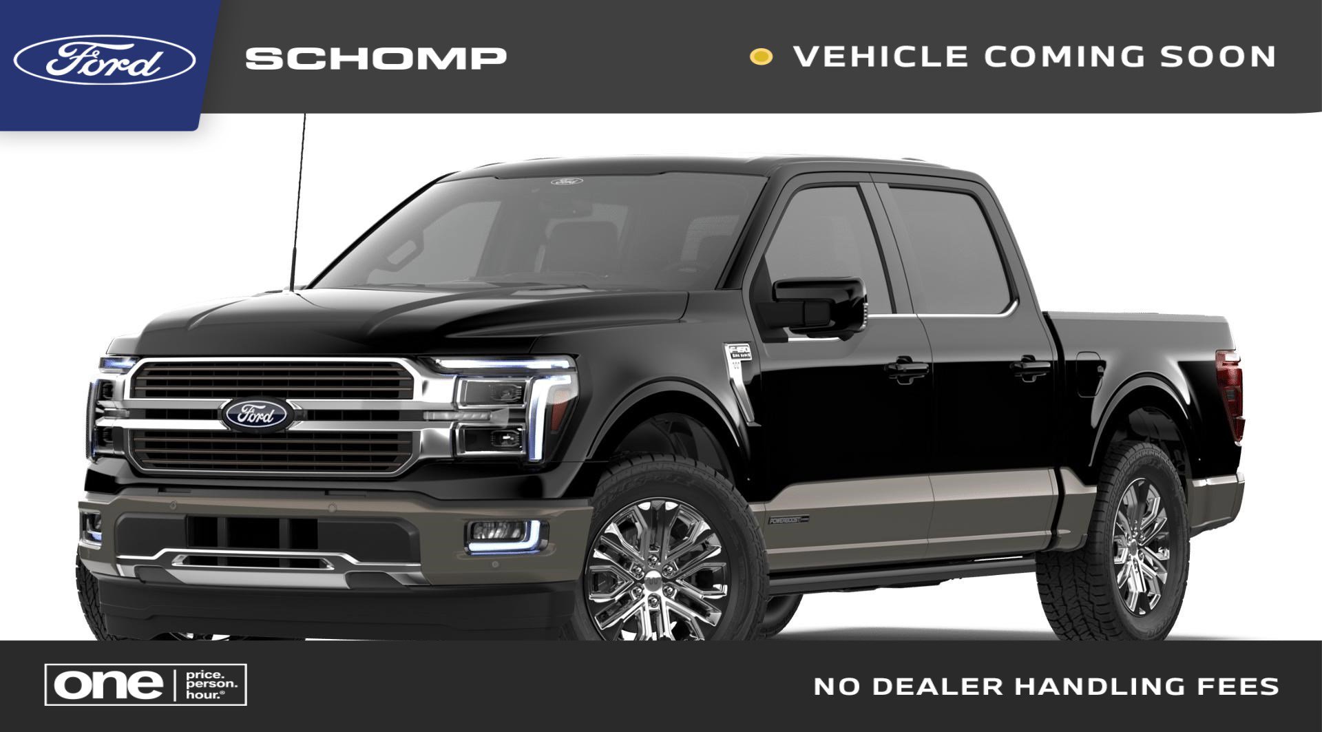 New 2026 Agate Black Metallic Ford King Ranch image 1