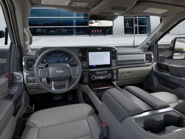 New 2026 Star White Metallic Tri-Coat Ford F-250® Platinum® image 9