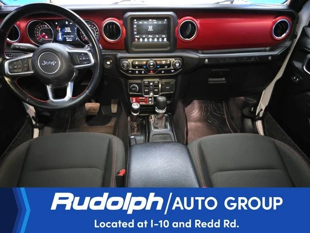 Used 2021 Bright White Clearcoat Jeep Unlimited Rubicon image 11