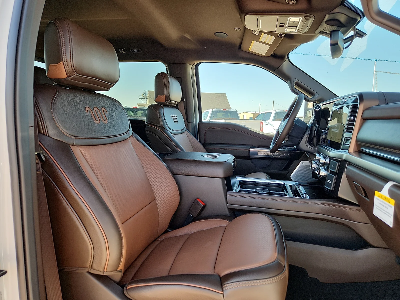 New 2026 Star White Metallic Tri-Coat Ford King Ranch image 20