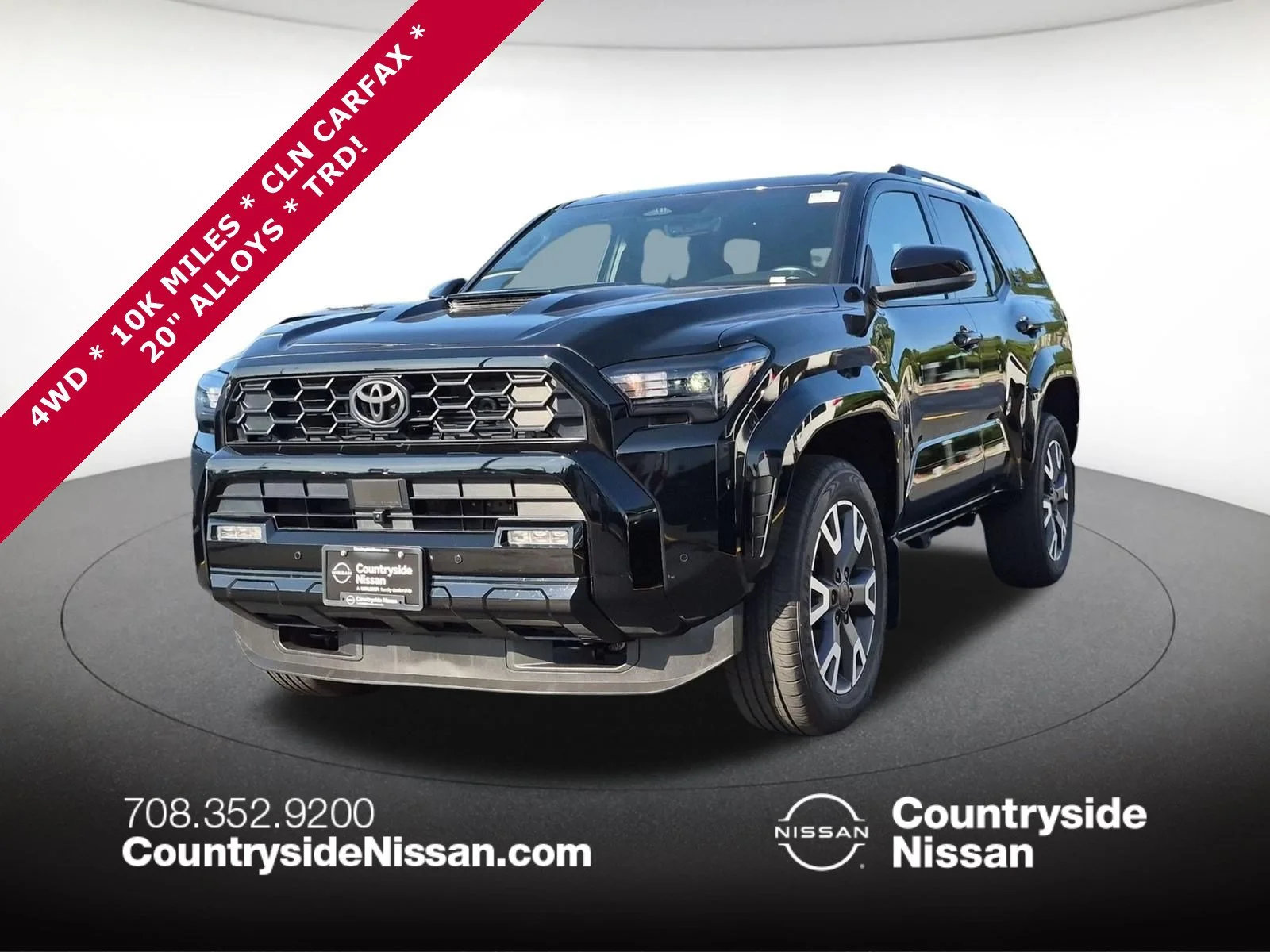 Used 2026 Black Toyota TRD Sport image 1