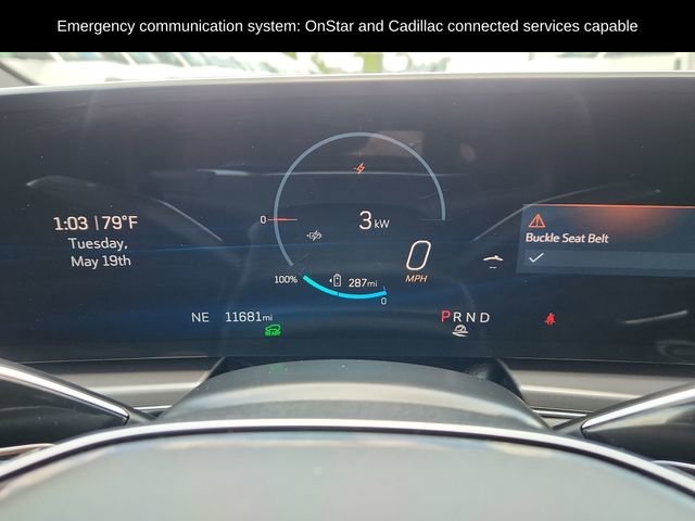 Used 2024 Stellar Black Metallic Cadillac Tech image 38