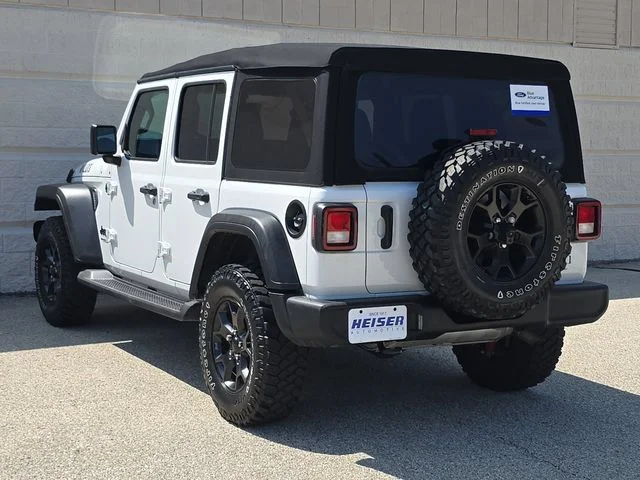 Used 2022 White Jeep Unlimited Willys image 11