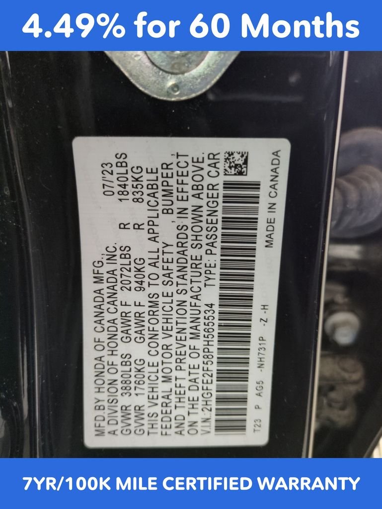 2023 Honda Civic Sport - Photo 28