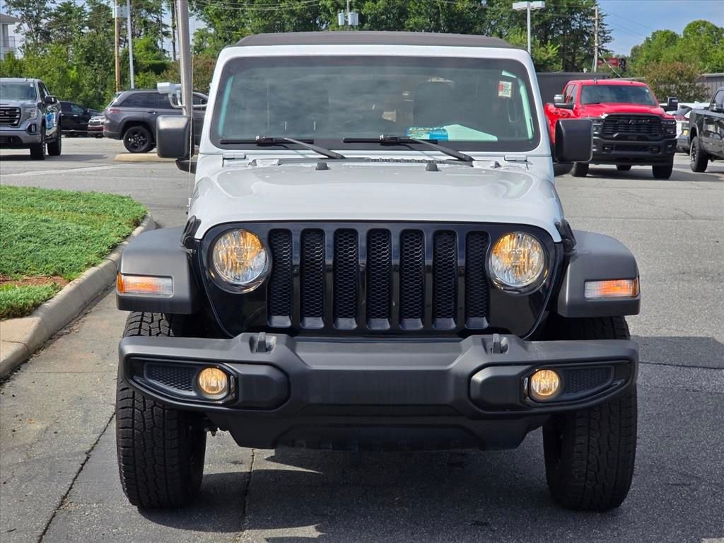 Used 2021 White Jeep Unlimited Willys image 22