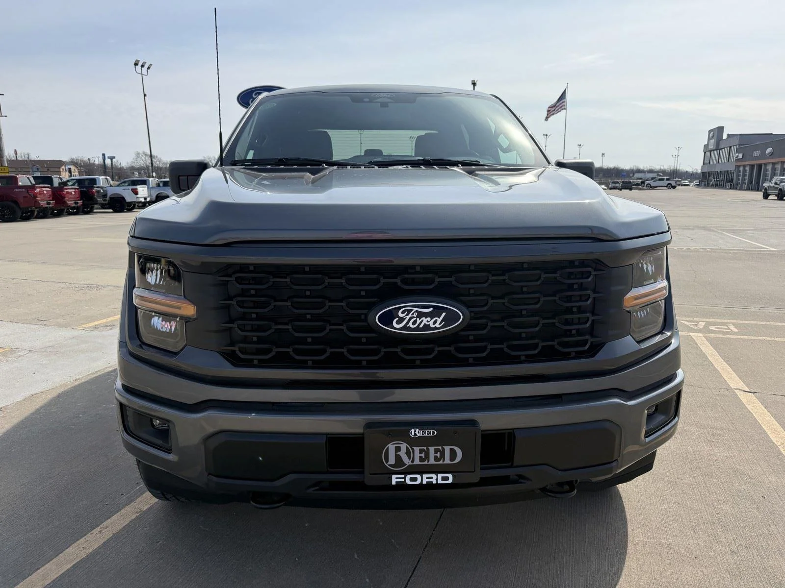 New 2026 Carbonized Gray Ford STX image 3