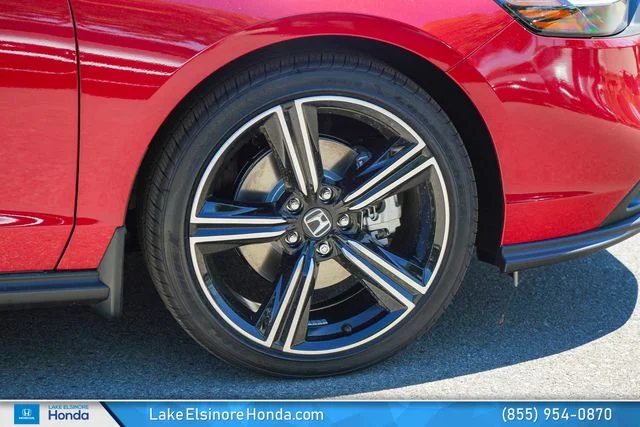 New 2026 Radiant Red Metallic Honda Sport Hybrid image 7