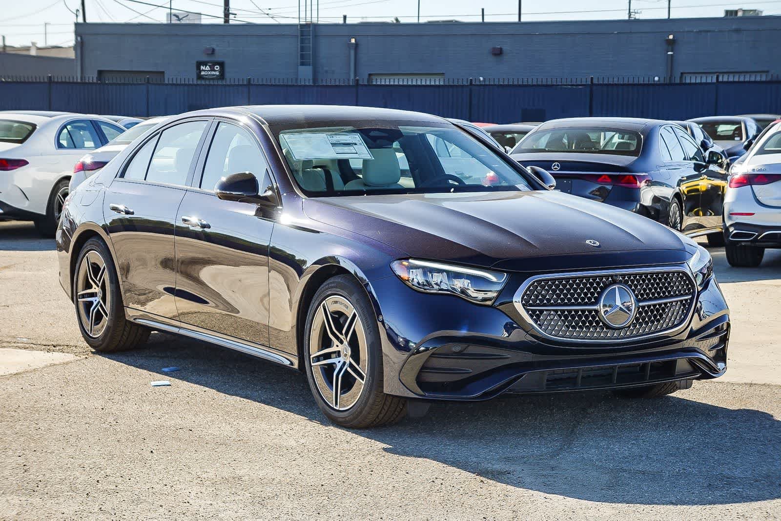 New 2026 Nautical Blue Metallic Mercedes-Benz E 350 image 3