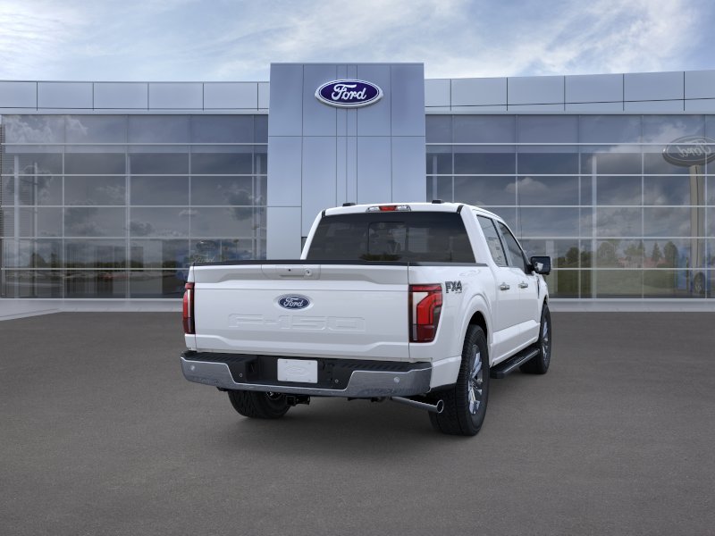 New 2026 Star White Metallic Tri-Coat Ford Lariat® image 8