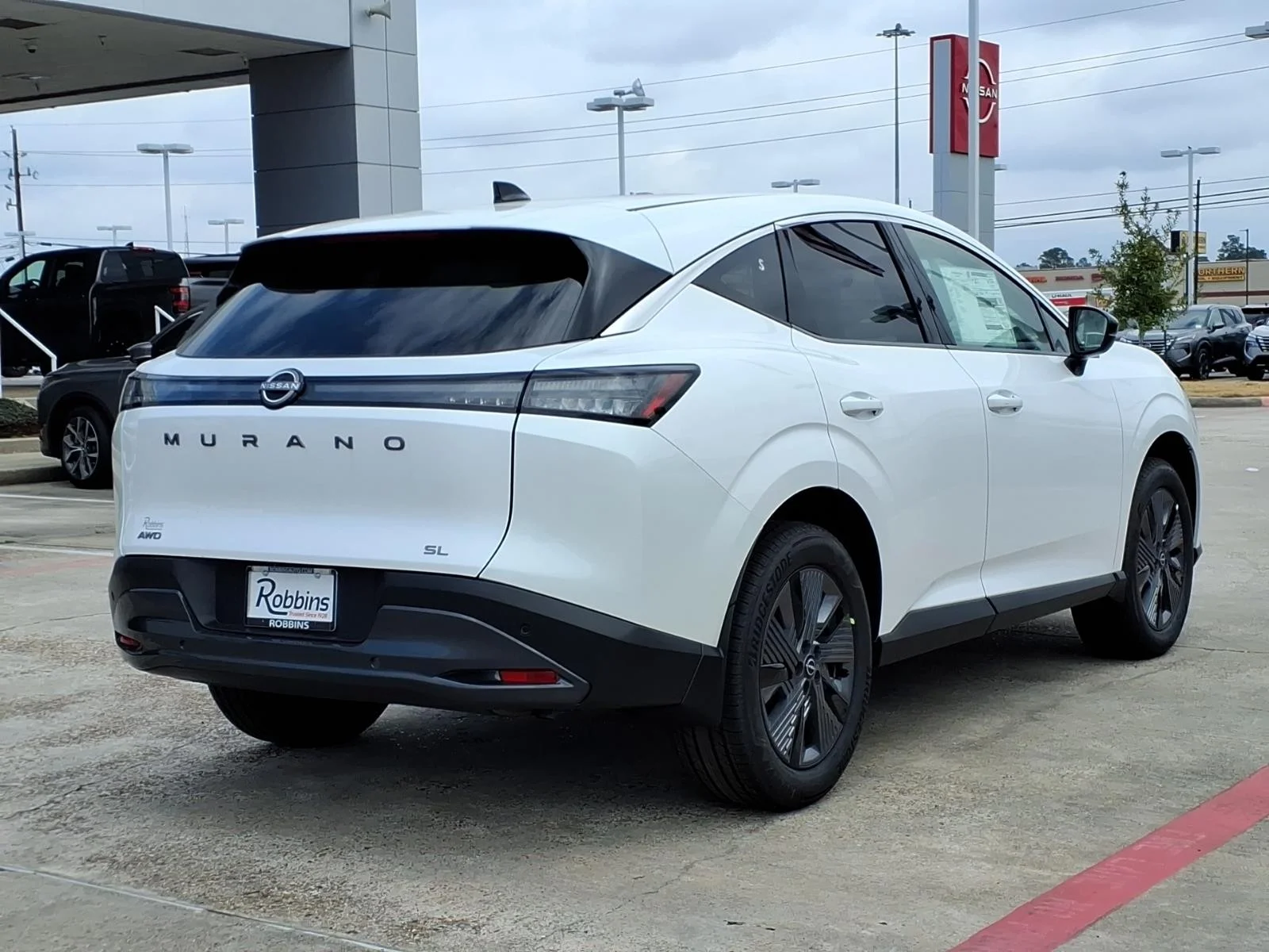 2026 Nissan Murano SL White at Robbins Nissan