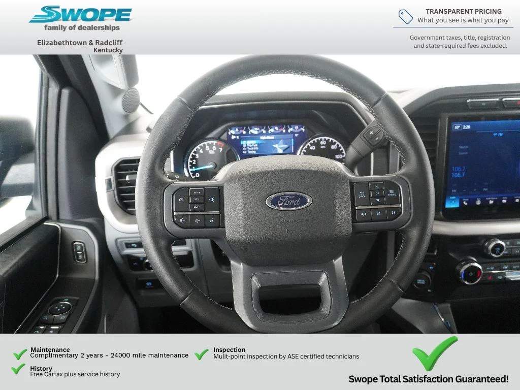 Certified Used 2023 Blue Ford XLT image 22