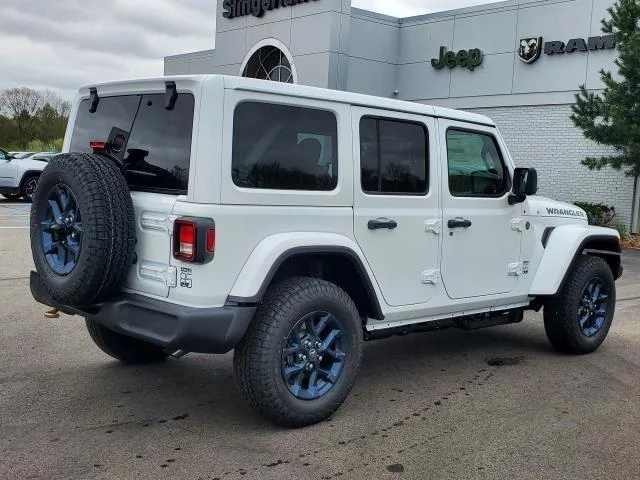 New 2026 Bright White Clear-Coat Exterior Paint Jeep 85th Anniversary image 3
