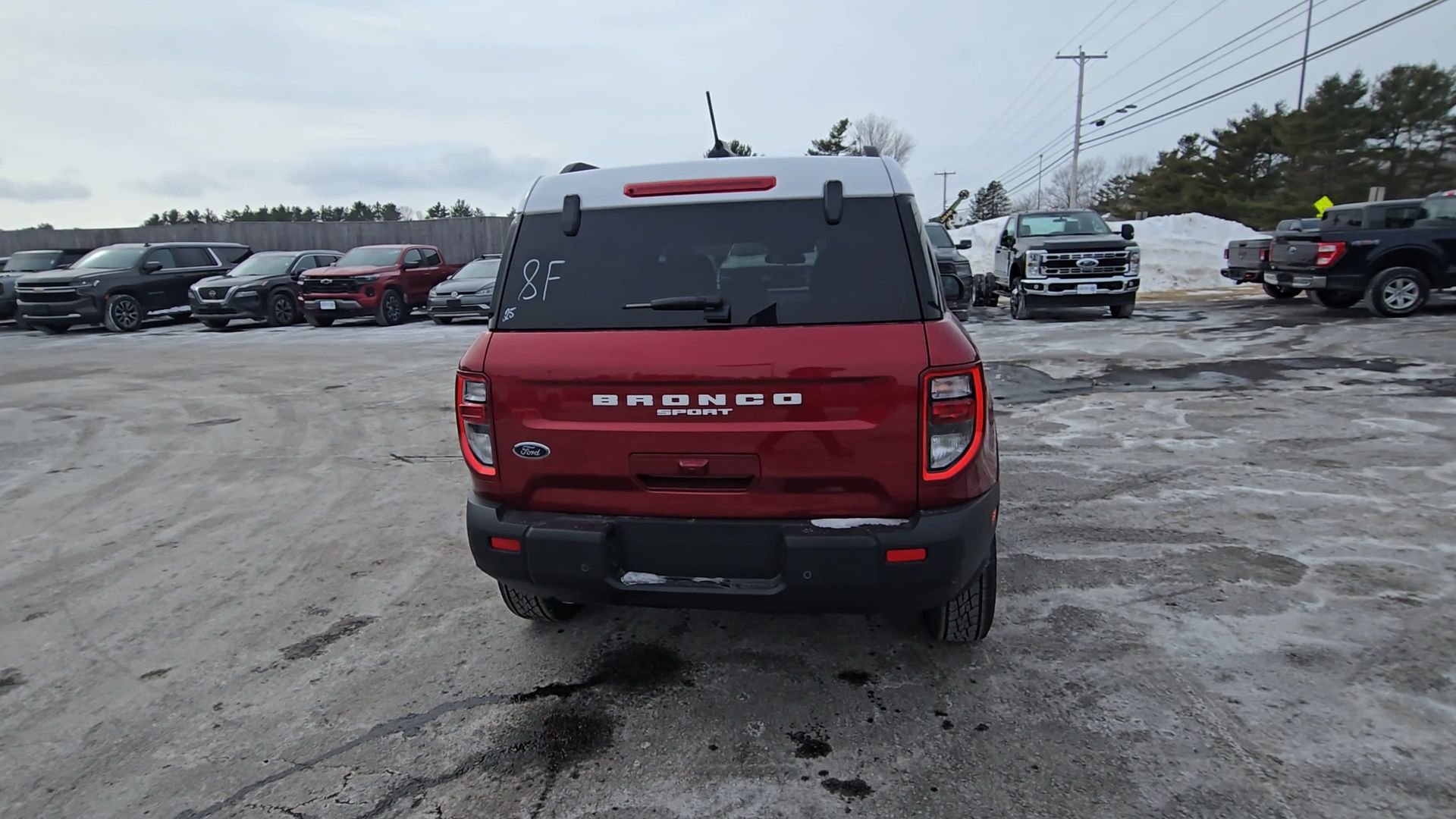 New 2025 Ruby Red Metallic Tinted Clearcoat Ford Heritage image 18