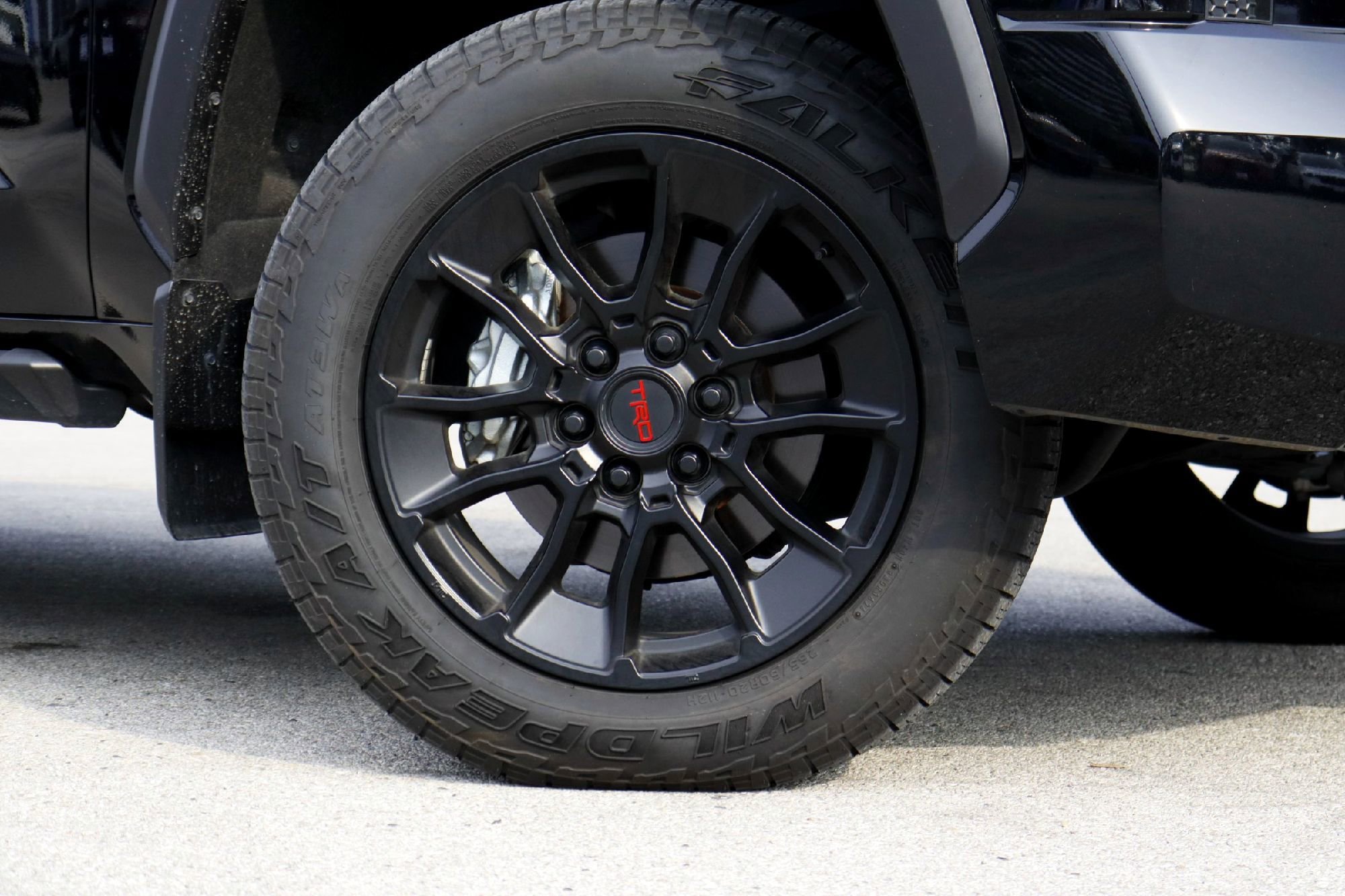 Used 2025 Midnight Black Metallic Toyota SR5 image 3