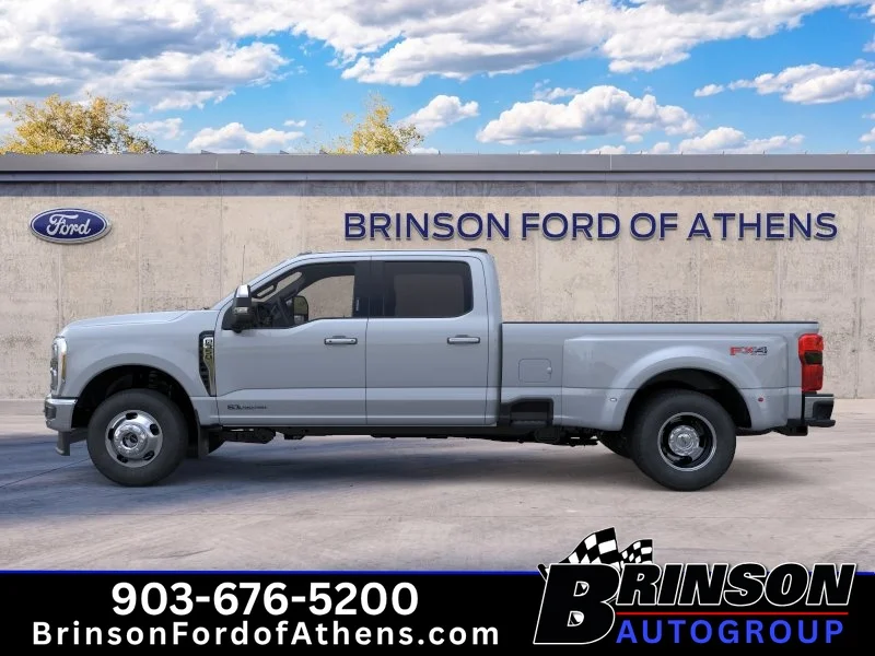 New 2026 Glacier Gray Metallic Tri-Coat Ford F-350® Lariat® image 3