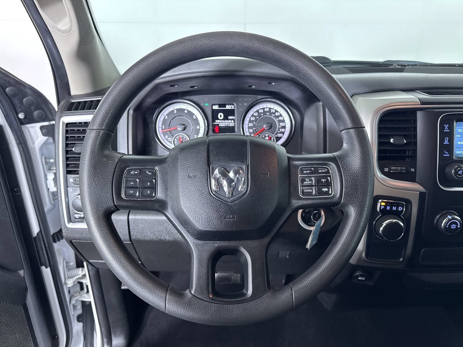 Used 2019 Bright White Clearcoat Ram SLT image 16