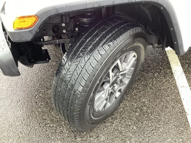 Certified Used 2025 Bright White Clearcoat Jeep Sahara image 16
