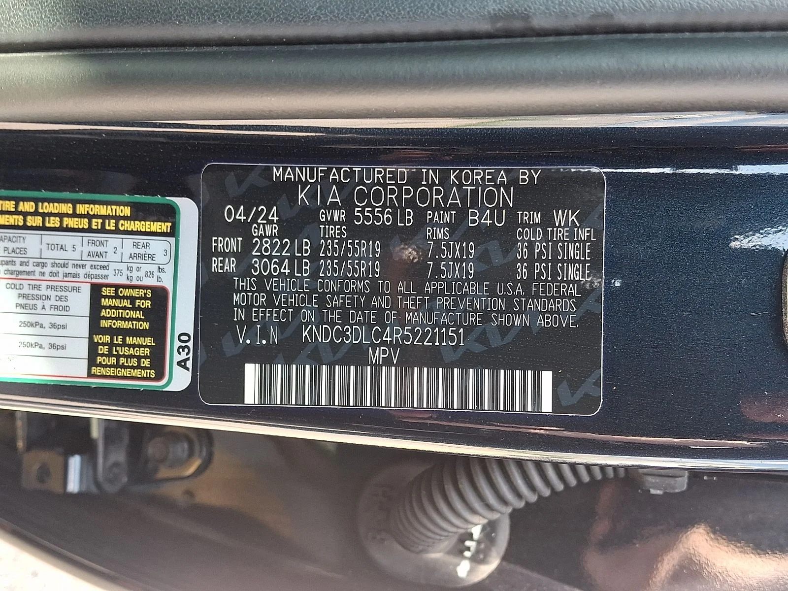 Certified Used 2024 Blue Kia Light image 26