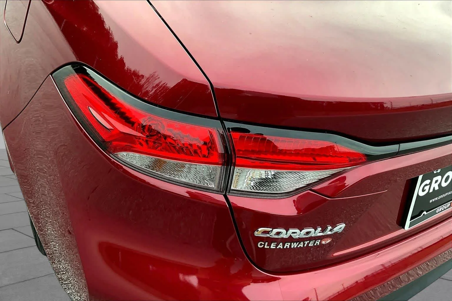 Used 2024 Ruby Flare Pearl Toyota LE image 28