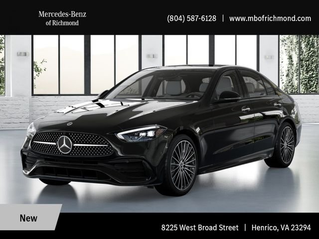 New 2026 Black Mercedes-Benz C 300 image 1
