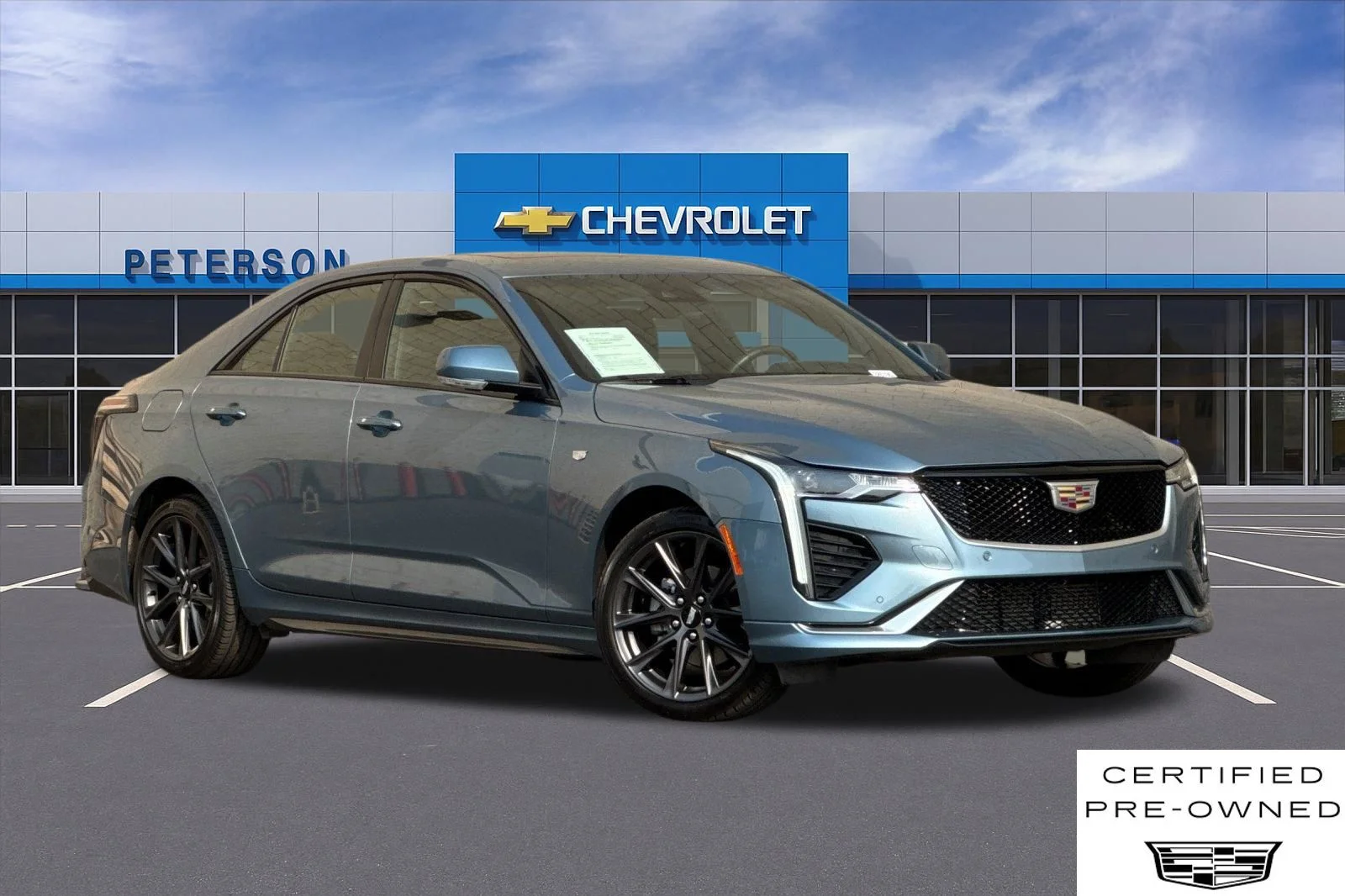 Certified Used 2024 Black Cadillac Sport image 1