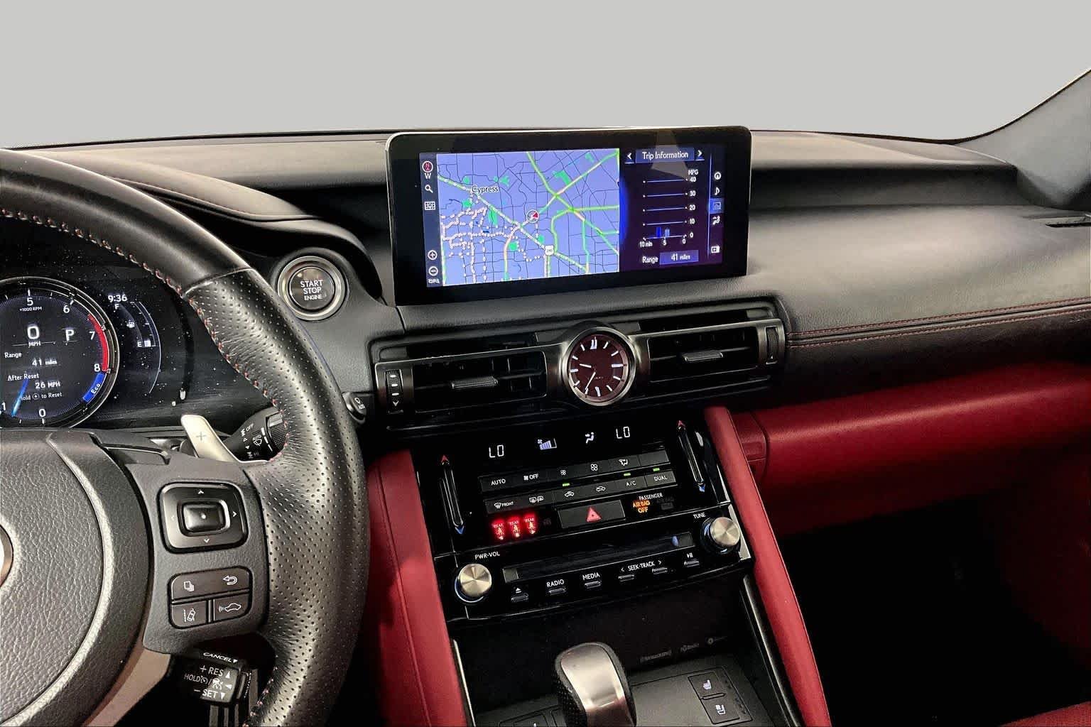 Used 2023 Atomic Silver Lexus F SPORT image 7