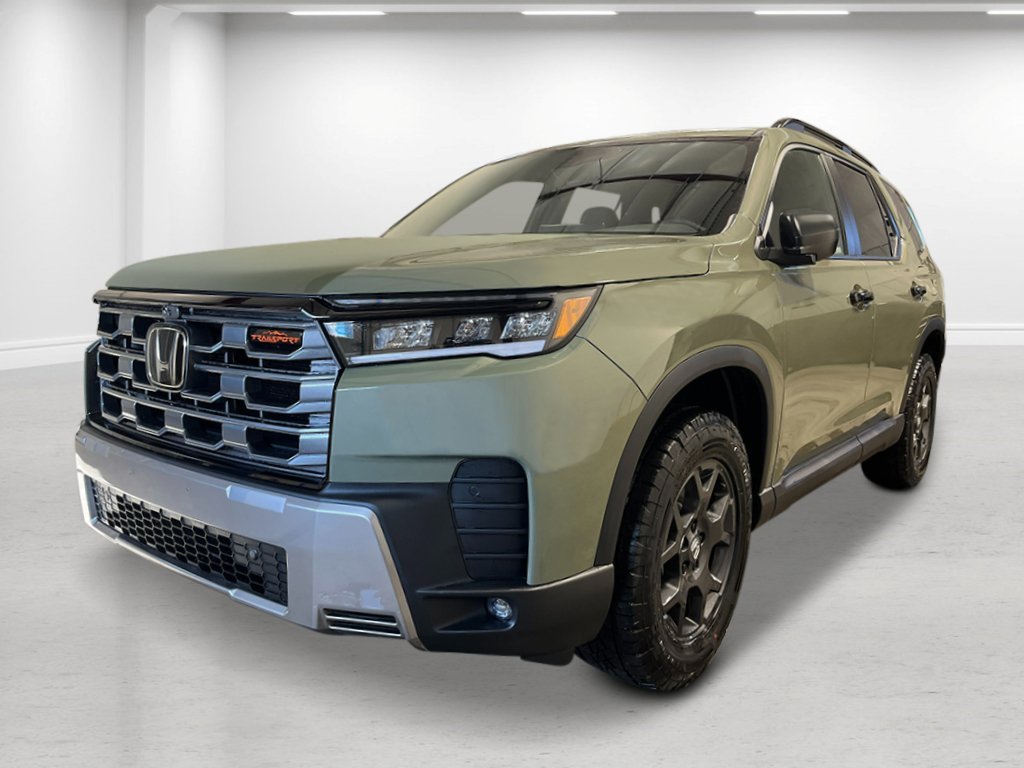 New 2026 Ash Green Metallic Honda TrailSport image 1