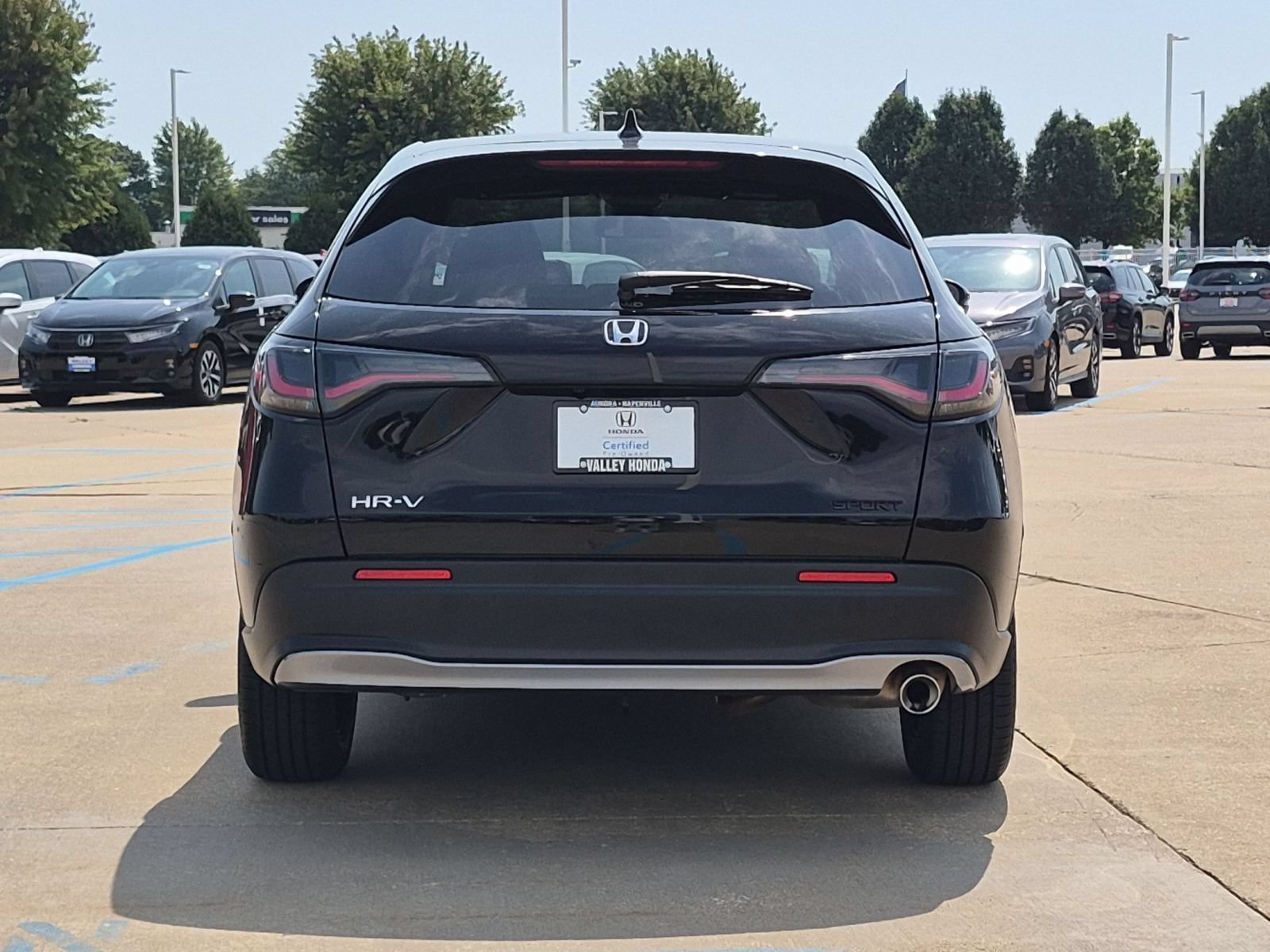 Certified Used 2024 Crystal Black Pearl Honda Sport AWD image 8