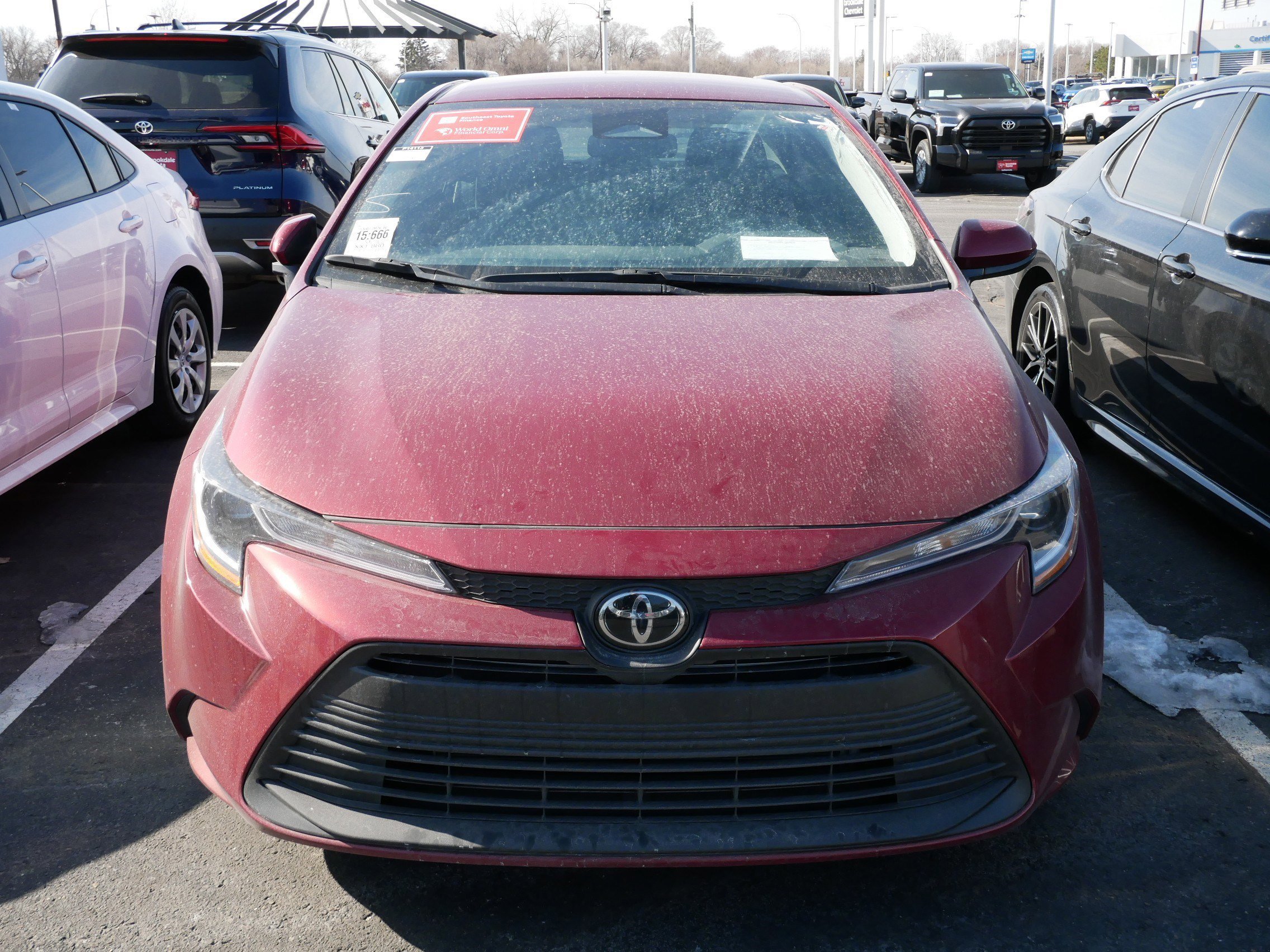 Certified 2025 Toyota Corolla LE with VIN 5YFB4MDE1SP274861 for sale in Brooklyn Center, Minnesota